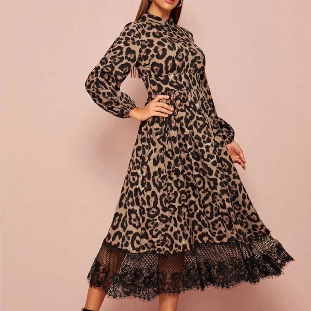 Leopard print maxi dress - Picture 4 of 4